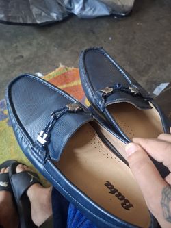 Bata dress shoes dark blue