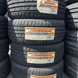 4 New Tires 205/55/16 Arroyo Mount & Balance // Set De 4 Llantas Nuevas Arroyo Ya Instaladas