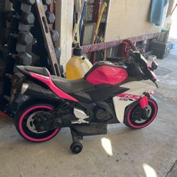 Electric Motorcycle For 7 Years Old Girl