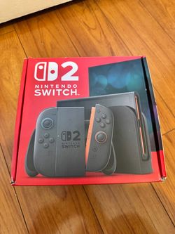 Nintendo Switch 2 Console Box