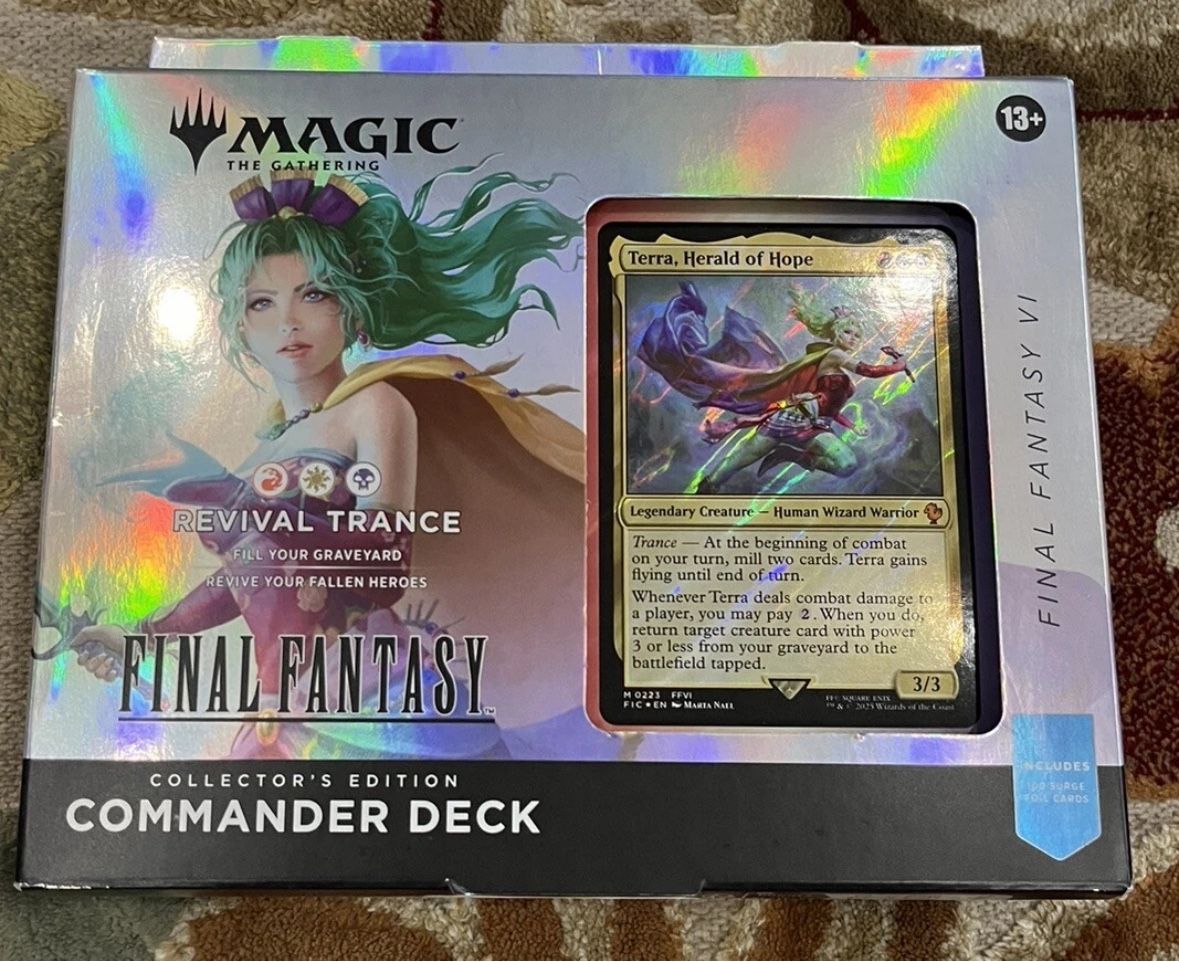 MTG X Final Fantasy Commander Deck Trance