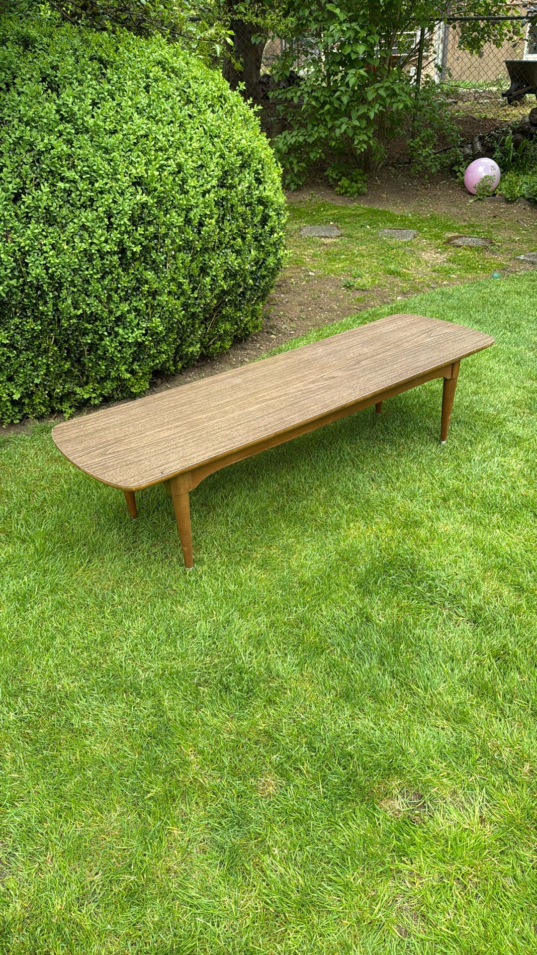 Vintage Surfboard Style Coffee Table-MCM