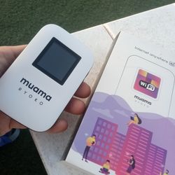 Muama Rykos Portable Router WiFi Device 