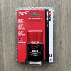 New M12 12-Volt Lithium-Ion 2.0 Ah Compact Battery