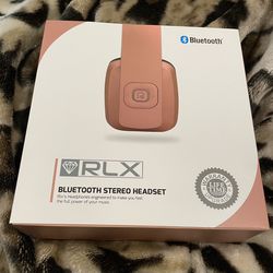 Rose Gold Bluetooth Headset