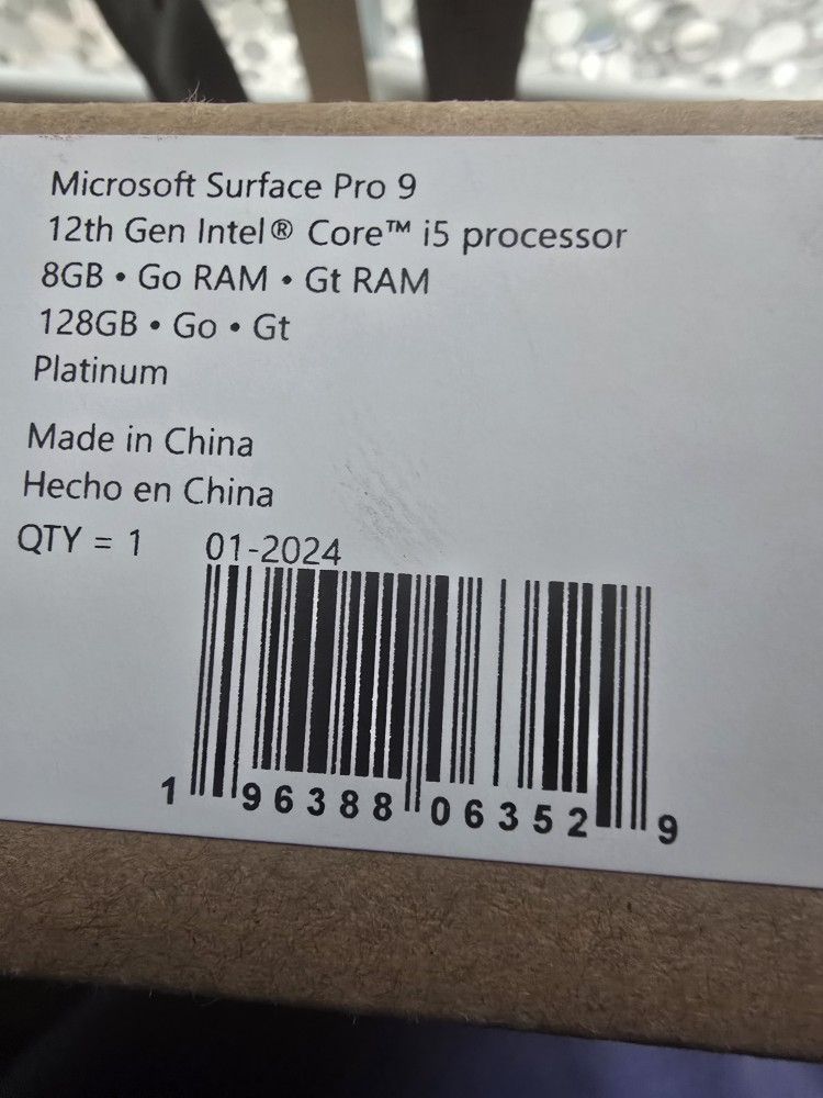 Microsoft Surface Pro 9