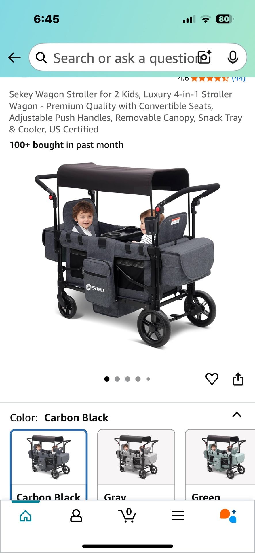 Stroller Double Wagon