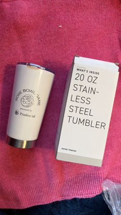 Stainless steel tumbler