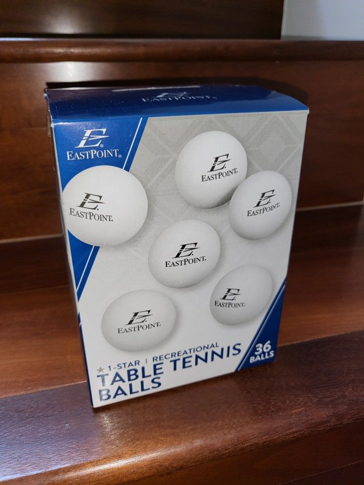 Brand New Eastpoint Ping Pong Balls