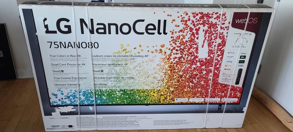 LG NanoCell 75inch
