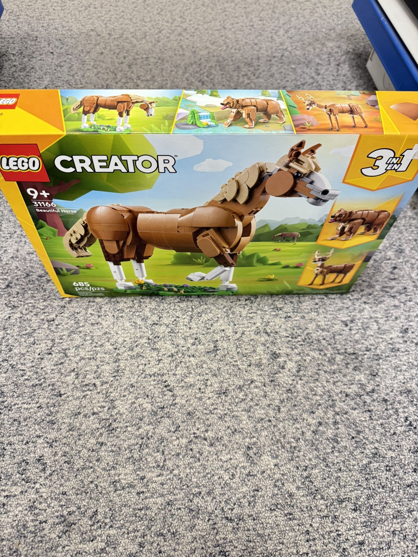 LEGO Creator 3 en 1 – Beautiful Horse Set 31166 (New)