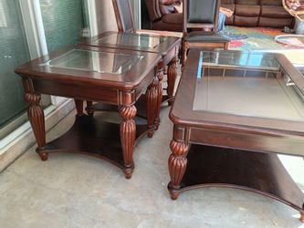 Coffee table and nightstand tables