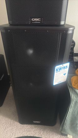 QSC KW 153 4000watts Pair for sale