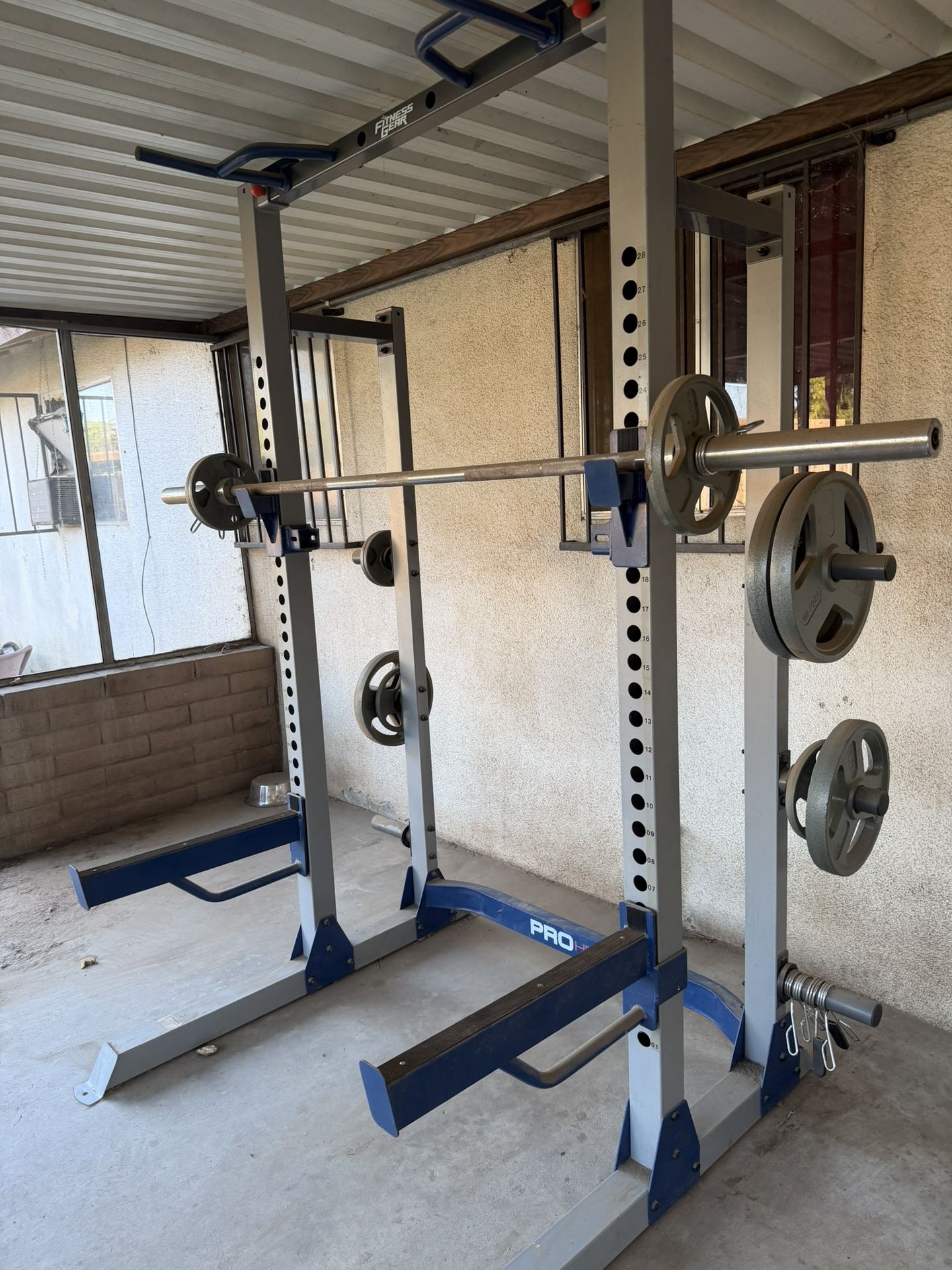 Weights, Rack, Trap Bar And Curl Bar