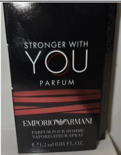 Emporio Armani Stronger With You Parfum Perfume Sample Spray 0.04 oz / 1.2 ml