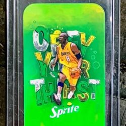  Kobe Bryant 2002 Sprite—Obey Your Thirst Mini Promo Refractor Card