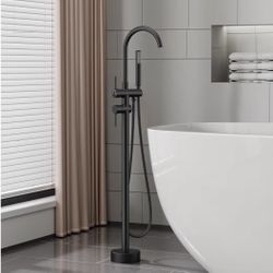 Freestanding Bathtub Faucet w/ Handheld Shower (New)