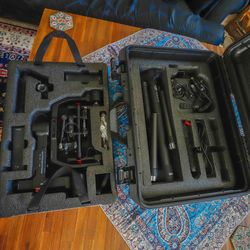 DJI Ronin-M 3-Axis Handheld Gimbal Stablizer + GyroVo Ronin Arm + Nanuk 940 Case With Foam