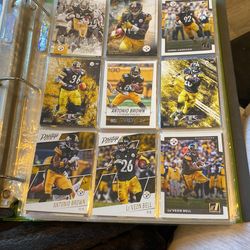 Pittsburg Steelers Football Trading Cards 