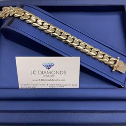 Bracelet  Cubanlink 10k 16,5 Mm 