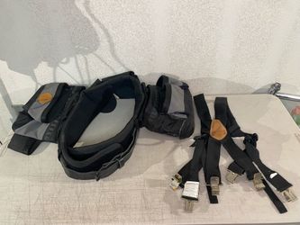 Duluth suspenders and tool belt $55