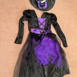 New Medium Kids Girls Renaissance Princess Witch Victorian Pirate Dress Costume
