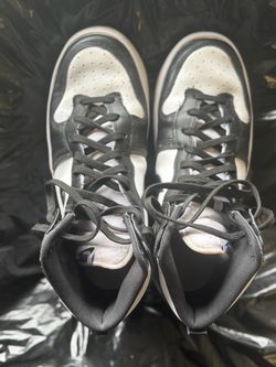 Nike Dunk High Black and White Sneakers