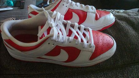 Nike dunk low university red 12 men