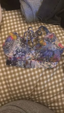 Colorful Athleta Sports Bra