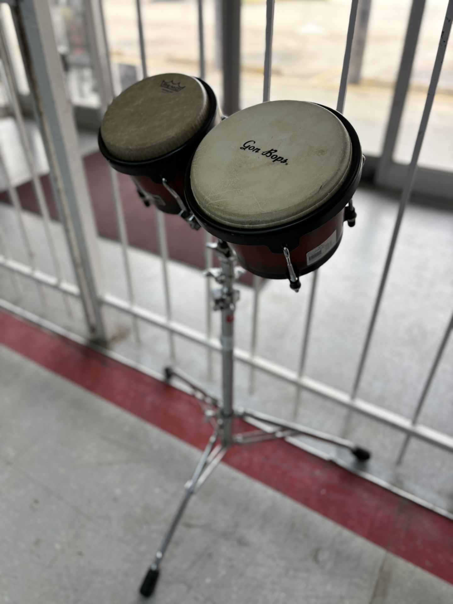 Gon Bops Set Of Drums With Stand $75 ‼️