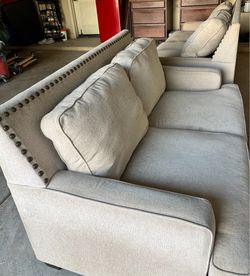 Sofa and love seat