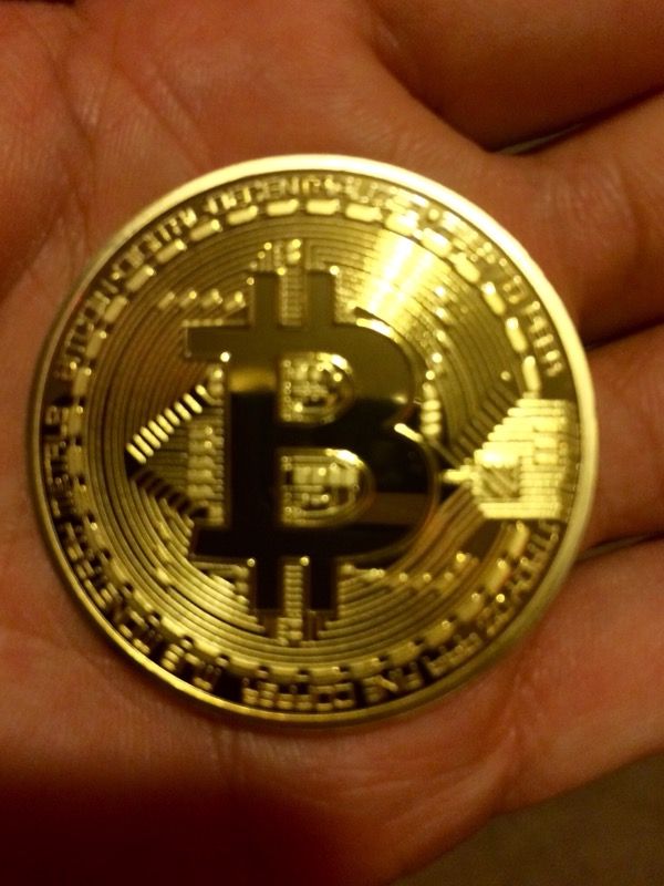 1 Physical Bitcoin Rare Minted Commemorative Coin For Sale In Dallas 