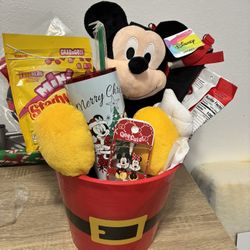Mickey Mouse Gift Basket $55