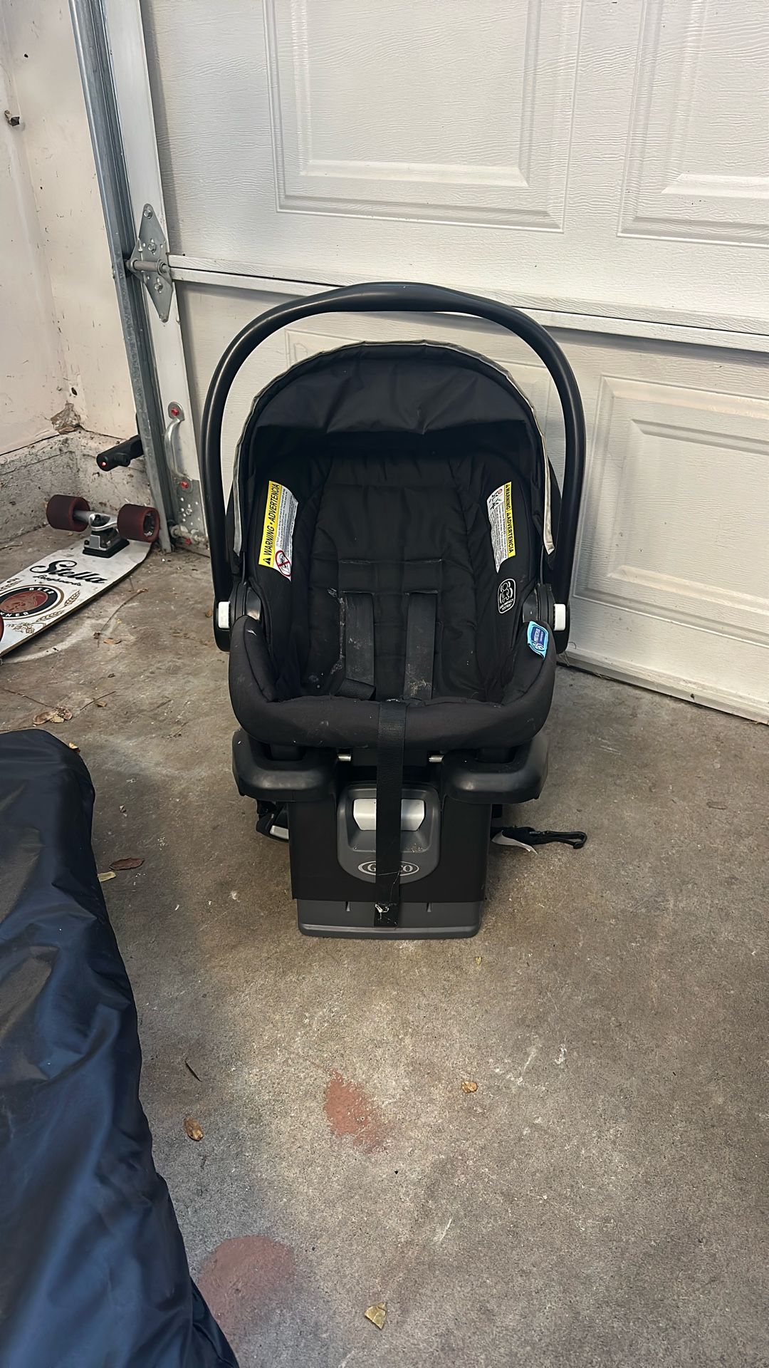 Graco car seat and base