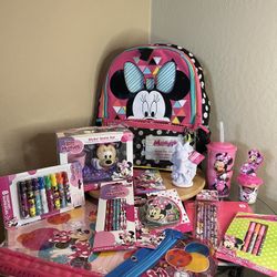 Minnie Mouse🎀Back To School Basket 