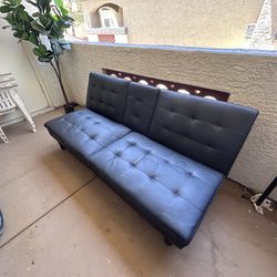 Leather Futon