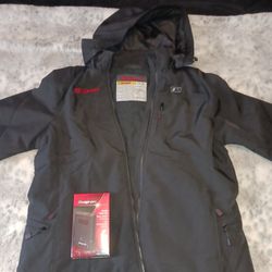Snap-on Heated Jacket W/ Battery Xl