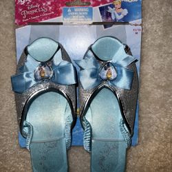 Disney Princess Cinderella Dress Up Shoes - New 