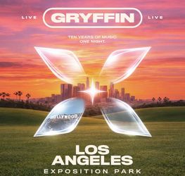 GRYFFIN Tickets Los Angeles @ Exposition Park SATURDAY 10/24