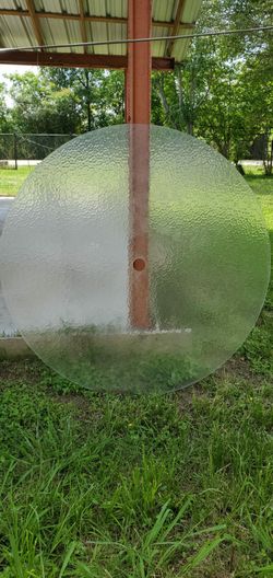 Glass for table