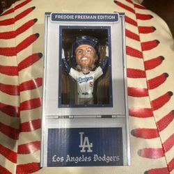 Freddie Freeman LA Dodgers Bobblehead Figure
