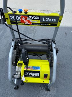 Ryobi 2000 PSI Electric Pressure Washer