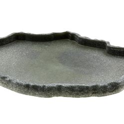 Zoo Med Repti-Rock Pet Terrarium Decorative Shallow Food Dish Water Bowl