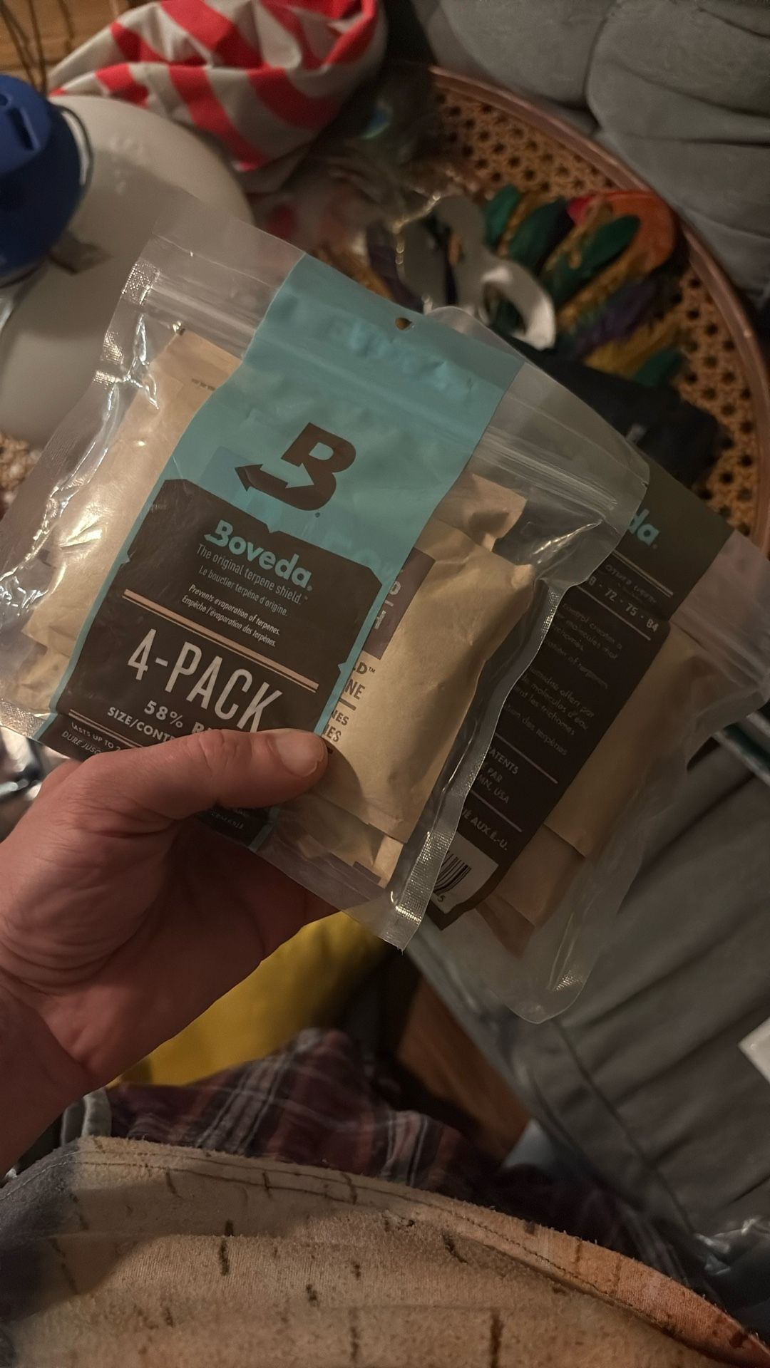 Boveda Pack 58 Percent 2x 4 Pack 