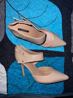 Womens Beige Heels