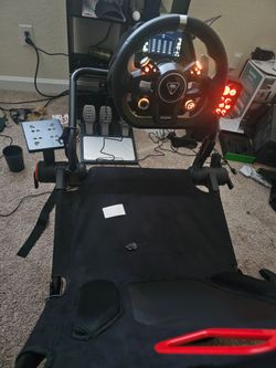 Full gaming racing set turtle beach and logitech