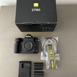 NIKON D780 DSLR (body only)