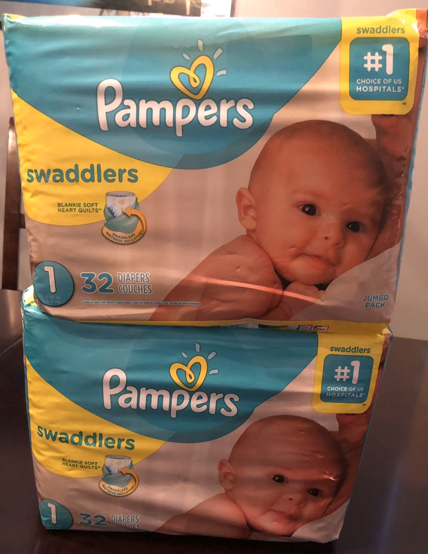 Pampers swaddlers size 1