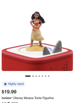 tonies Disney Moana Tonie Figurine