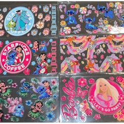 Disney UV DTF 16 oz Cup Wraps